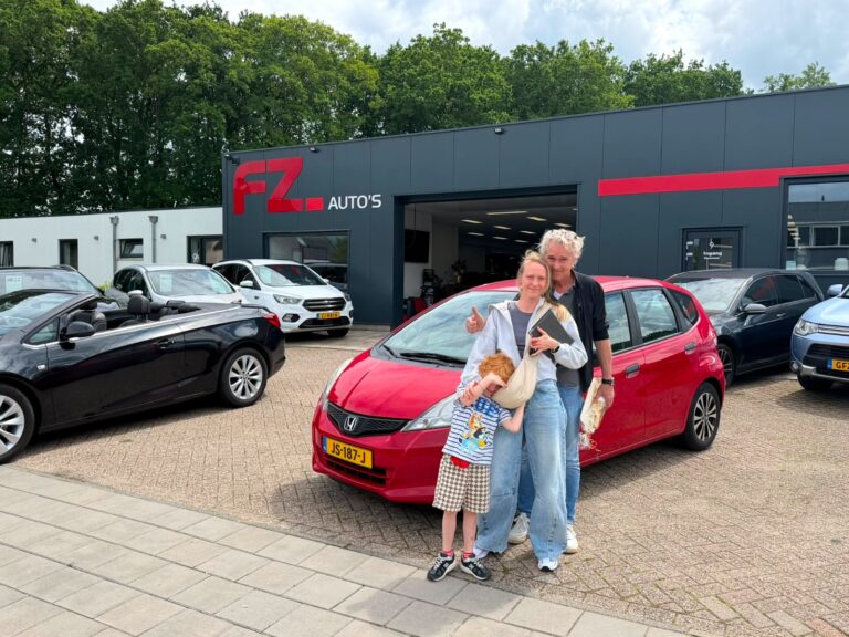 Honda Jazz verkocht en afgeleverd bij FZ Auto's — juni 2026