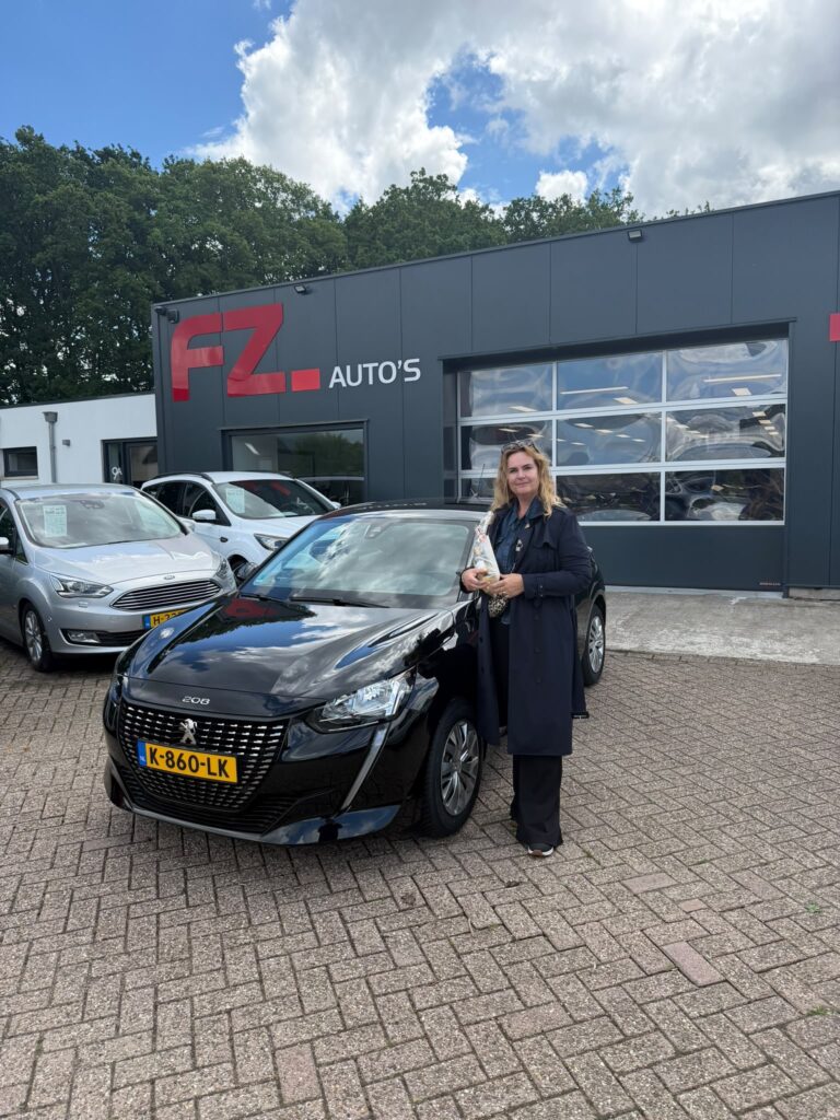 Peugeot 208 verkocht en afgeleverd bij FZ Auto's — juni 2026