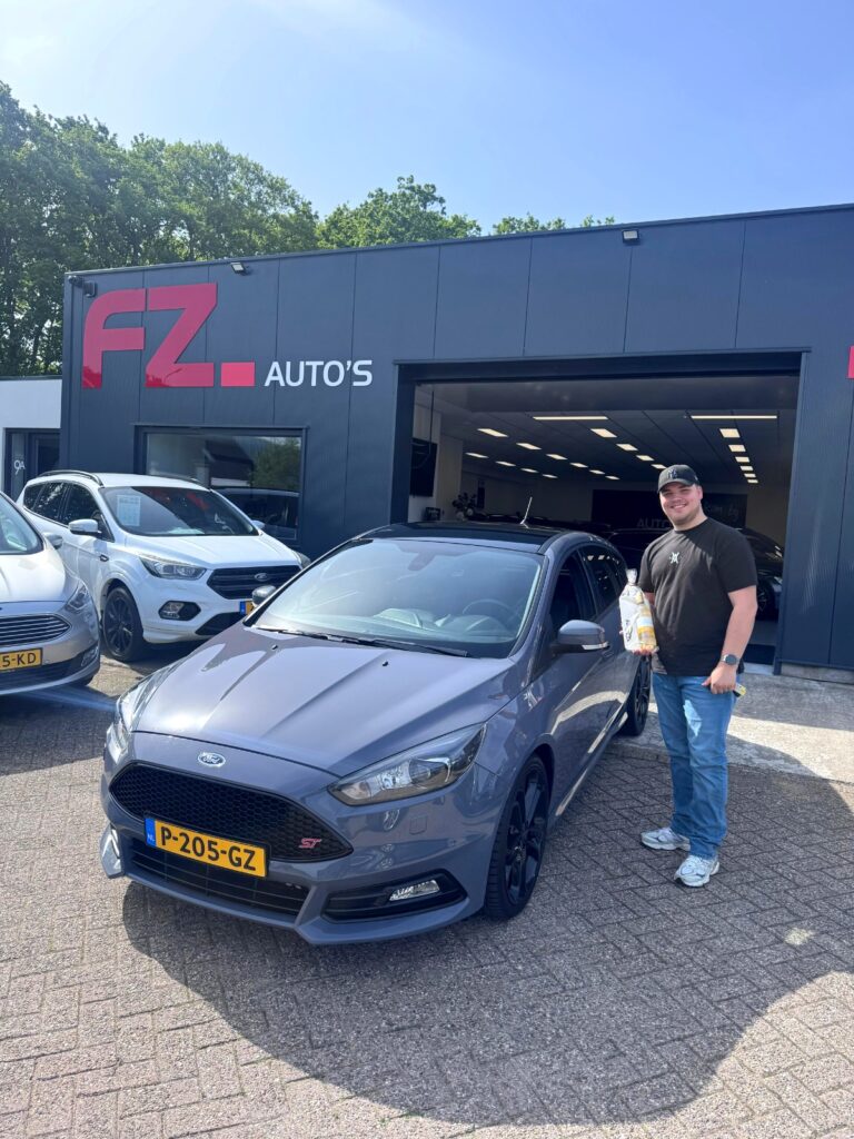 Ford Focus verkocht en afgeleverd bij FZ Auto's — juni 2026