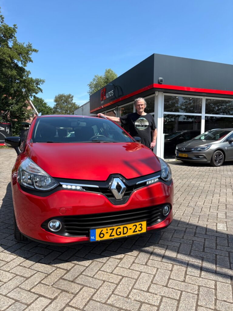 Renault Clio verkocht en afgeleverd bij FZ Auto's — juni 2026