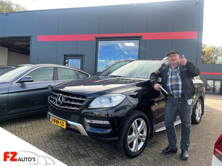 Mercedes-Benz ML 350 verkocht en afgeleverd bij FZ Auto's — november 2024