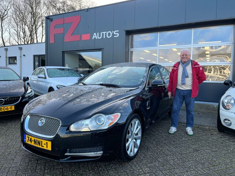 Jaguar XF verkocht en afgeleverd bij FZ Auto's — november 2024