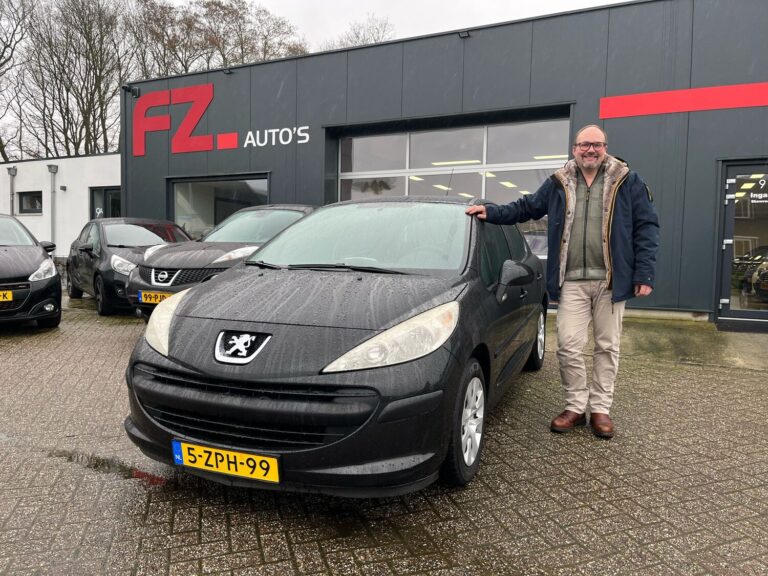 Peugeot 207 verkocht en afgeleverd bij FZ Auto's — april 2024