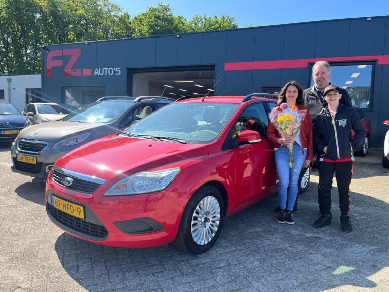 Ford Focus verkocht en afgeleverd bij FZ Auto's — mei 2024