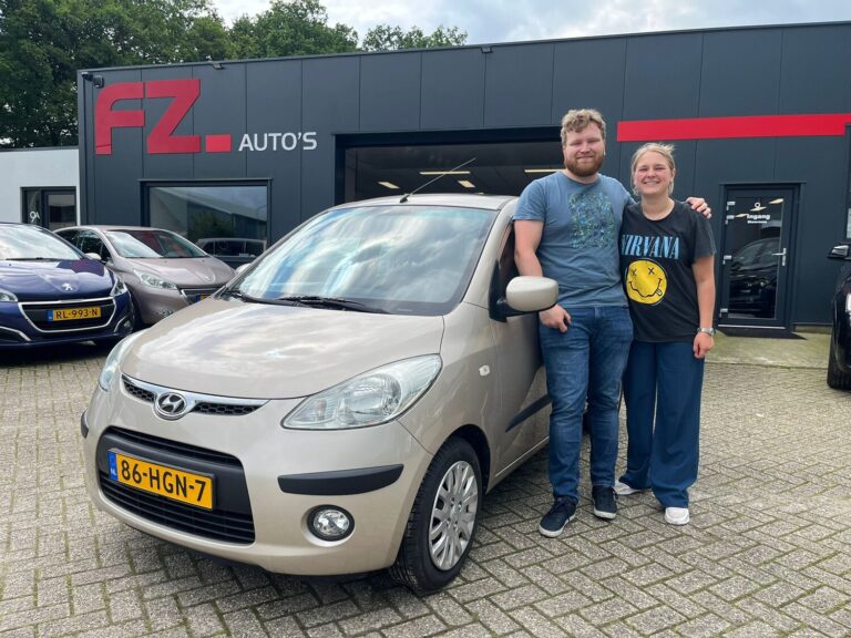Hyundai i10 verkocht en afgeleverd bij FZ Auto's — mei 2024
