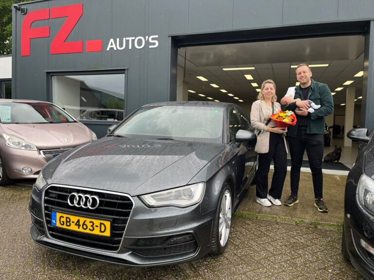 Audi A3 verkocht en afgeleverd bij FZ Auto's — mei 2024