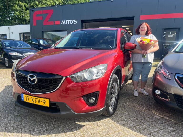 Mazda CX-5 verkocht en afgeleverd bij FZ Auto's — juni 2024