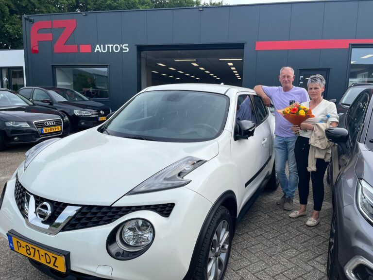 Nissan Juke verkocht en afgeleverd bij FZ Auto's — juli 2024