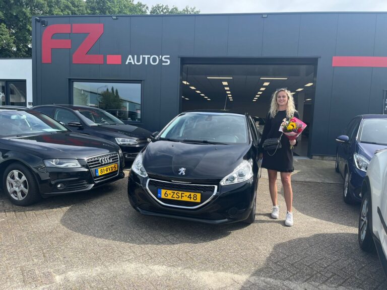 Peugeot 208 verkocht en afgeleverd bij FZ Auto's — juli 2024