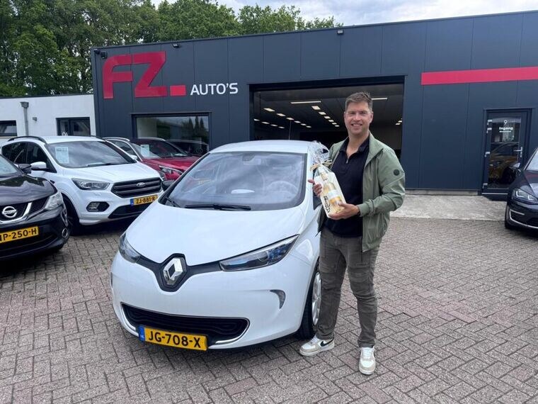 Renault Zoe verkocht en afgeleverd bij FZ Auto's — mei 2026