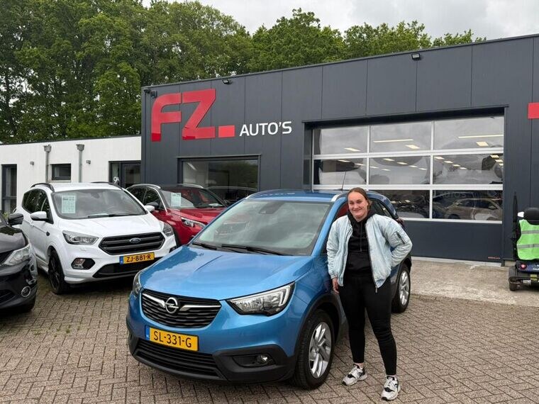 Opel Crossland X verkocht en afgeleverd bij FZ Auto's — mei 2026