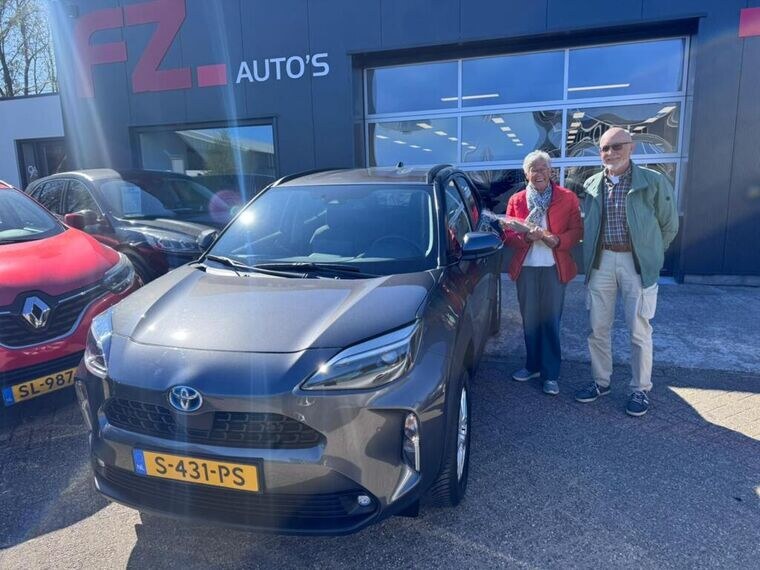 Toyota Yaris verkocht en afgeleverd bij FZ Auto's — mei 2026