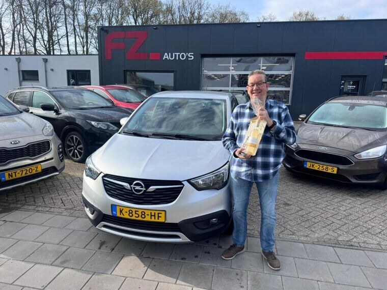 Opel Crossland X verkocht en afgeleverd bij FZ Auto's — mei 2026
