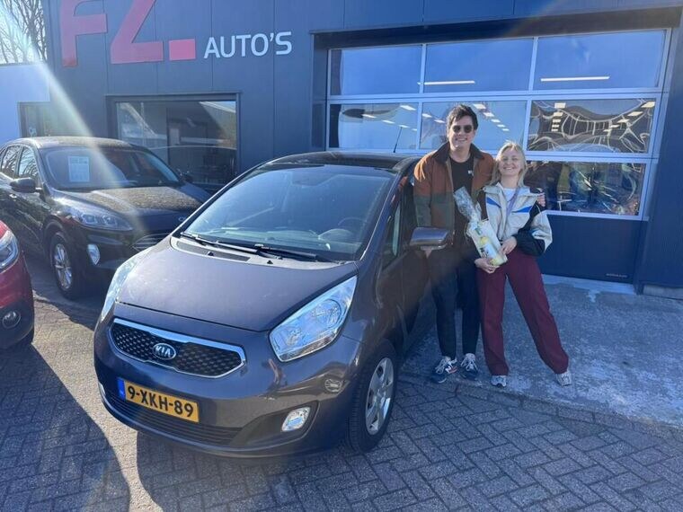 Kia Venga verkocht en afgeleverd bij FZ Auto's — mei 2026