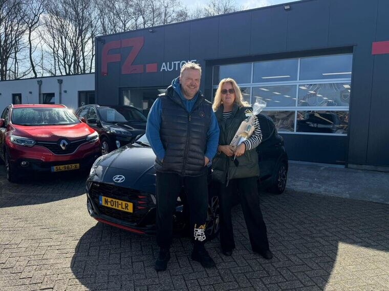 Hyundai i20 verkocht en afgeleverd bij FZ Auto's — mei 2026