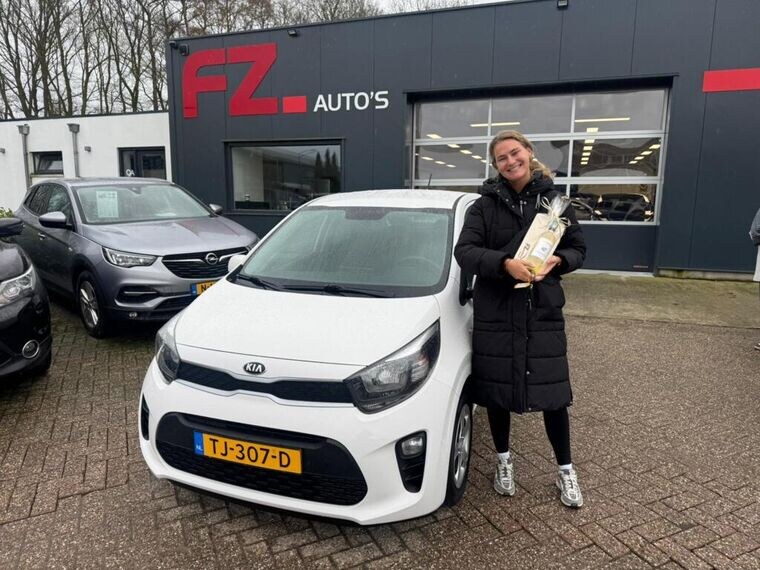 Kia Picanto verkocht en afgeleverd bij FZ Auto's — mei 2026