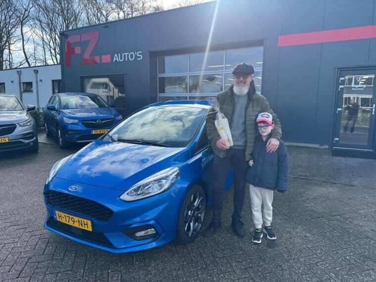 Ford Fiesta ST verkocht en afgeleverd bij FZ Auto's — mei 2026