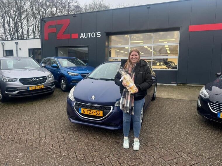Peugeot 208 verkocht en afgeleverd bij FZ Auto's — februari 2026