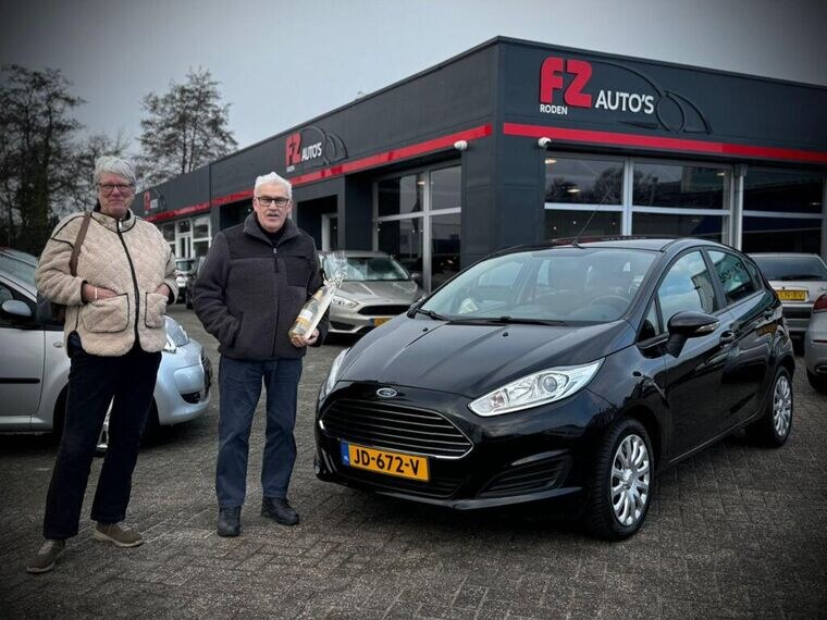Ford Fiesta verkocht en afgeleverd bij FZ Auto's — februari 2026