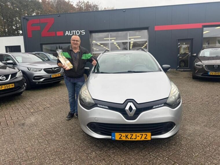 Renault Clio verkocht en afgeleverd bij FZ Auto's — november 2025