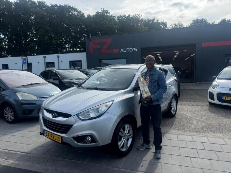 Hyundai ix35 verkocht en afgeleverd bij FZ Auto's — november 2025