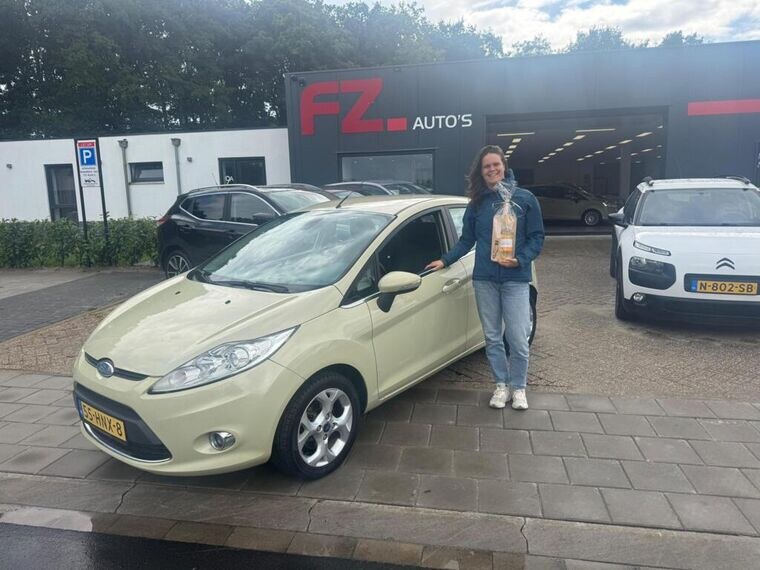 Ford Fiesta verkocht en afgeleverd bij FZ Auto's — september 2025