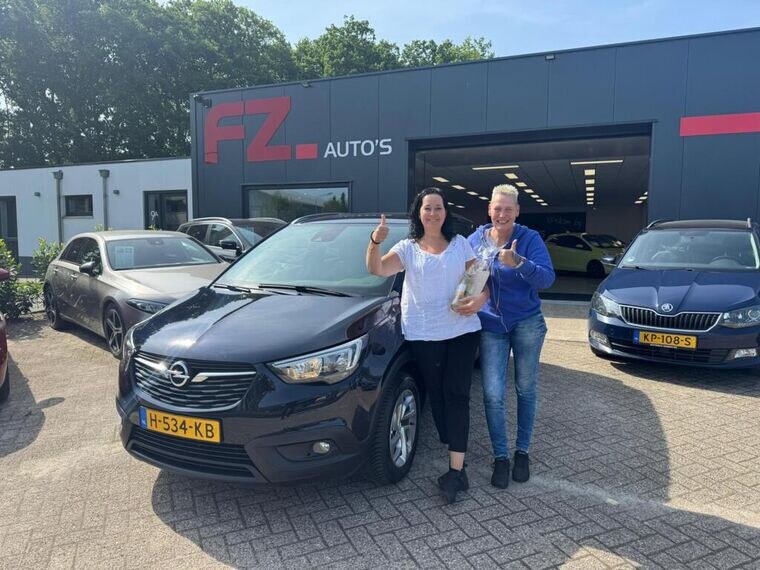 Opel Crossland X verkocht en afgeleverd bij FZ Auto's — juli 2025