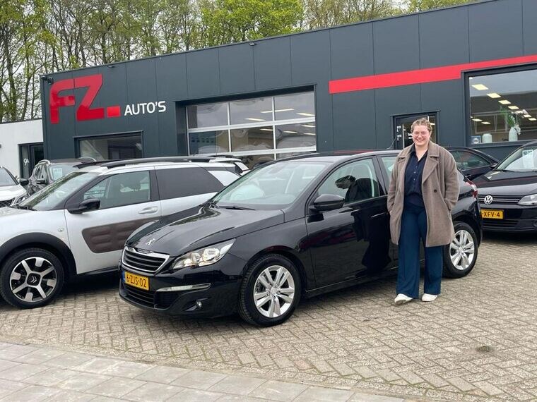 Peugeot 308 verkocht en afgeleverd bij FZ Auto's — mei 2025