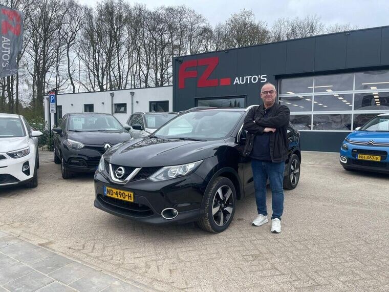 Nissan Qashqai verkocht en afgeleverd bij FZ Auto's — april 2025