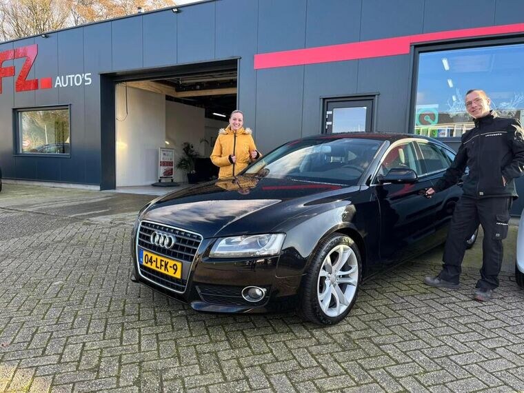Audi A5 verkocht en afgeleverd bij FZ Auto's — november 2024