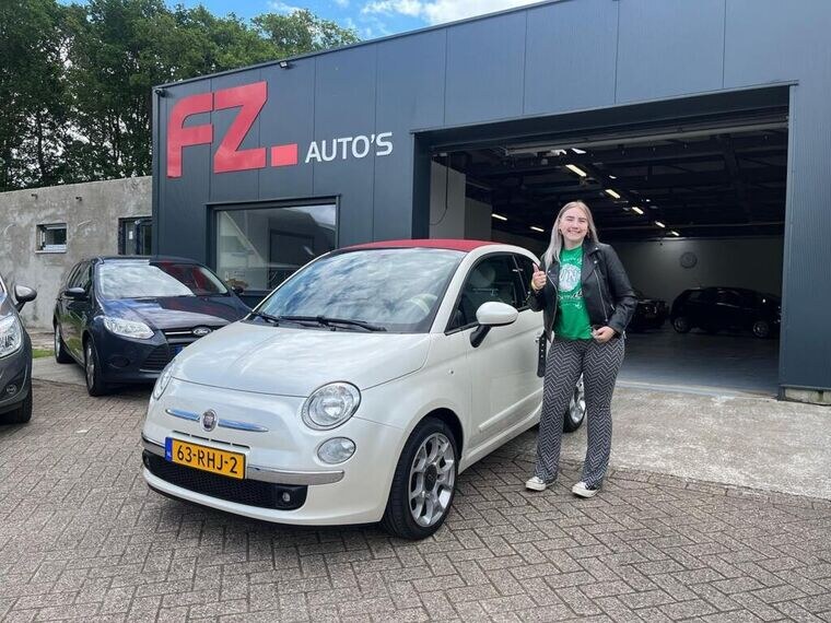 Fiat 500 verkocht en afgeleverd bij FZ Auto's — november 2024