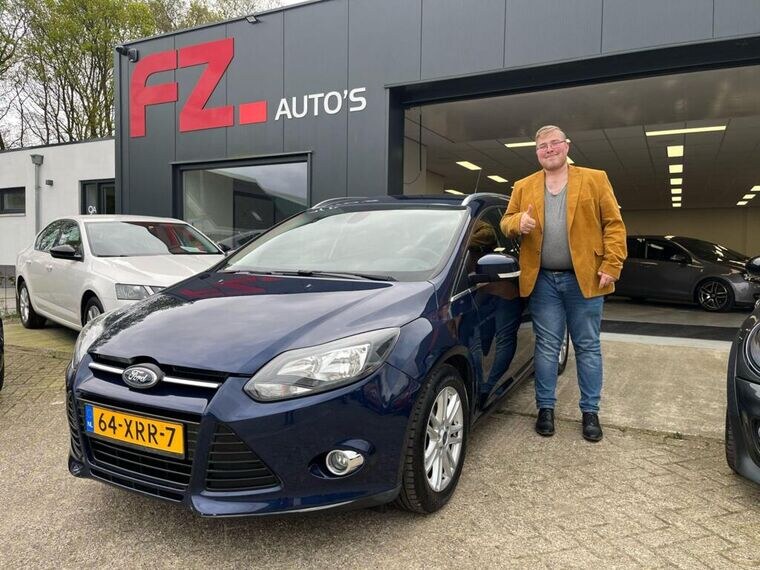Ford Focus verkocht en afgeleverd bij FZ Auto's — april 2024