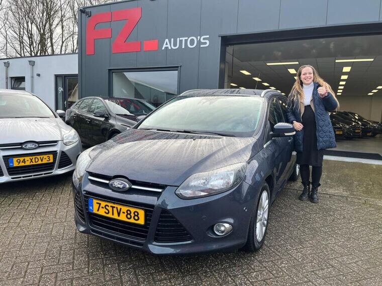 Ford Focus verkocht en afgeleverd bij FZ Auto's — april 2024
