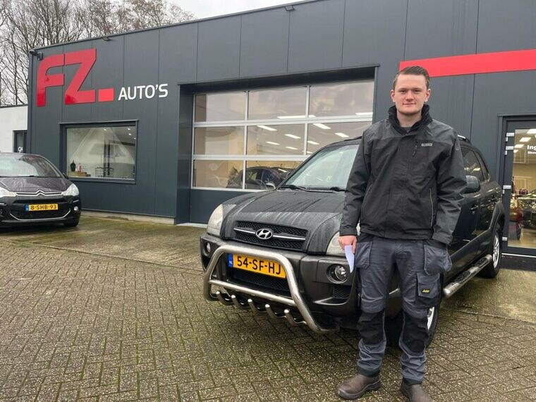 Hyundai Tucson verkocht en afgeleverd bij FZ Auto's — april 2024