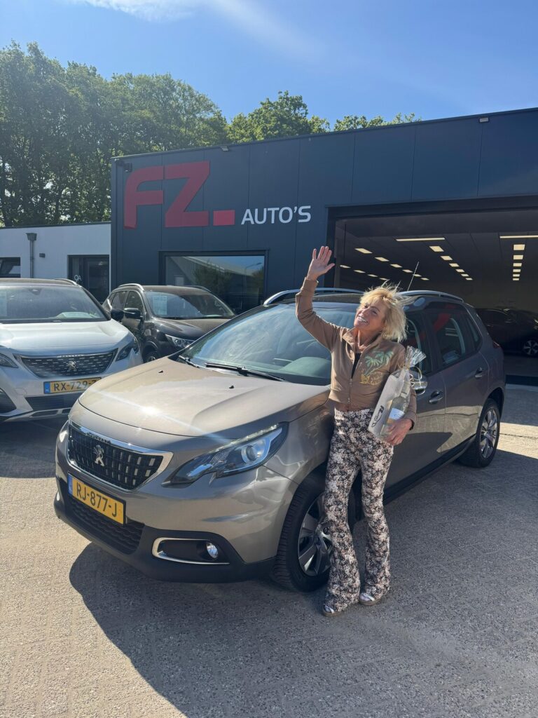 Peugeot 2008 verkocht en afgeleverd bij FZ Auto's — mei 2025