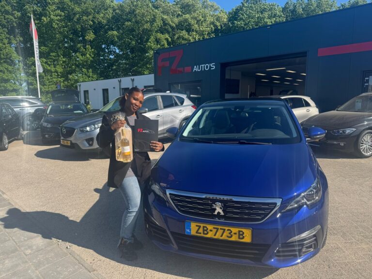 Peugeot 308 verkocht en afgeleverd bij FZ Auto's — mei 2025