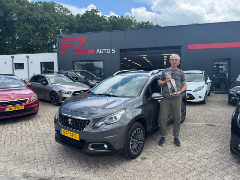 Peugeot 2008 verkocht en afgeleverd bij FZ Auto's — mei 2025