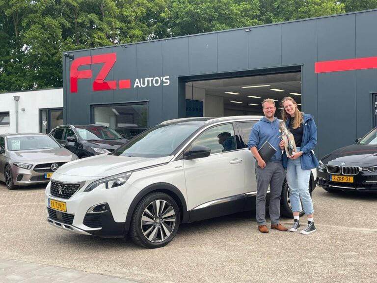 Peugeot 5008 verkocht en afgeleverd bij FZ Auto's — juni 2025