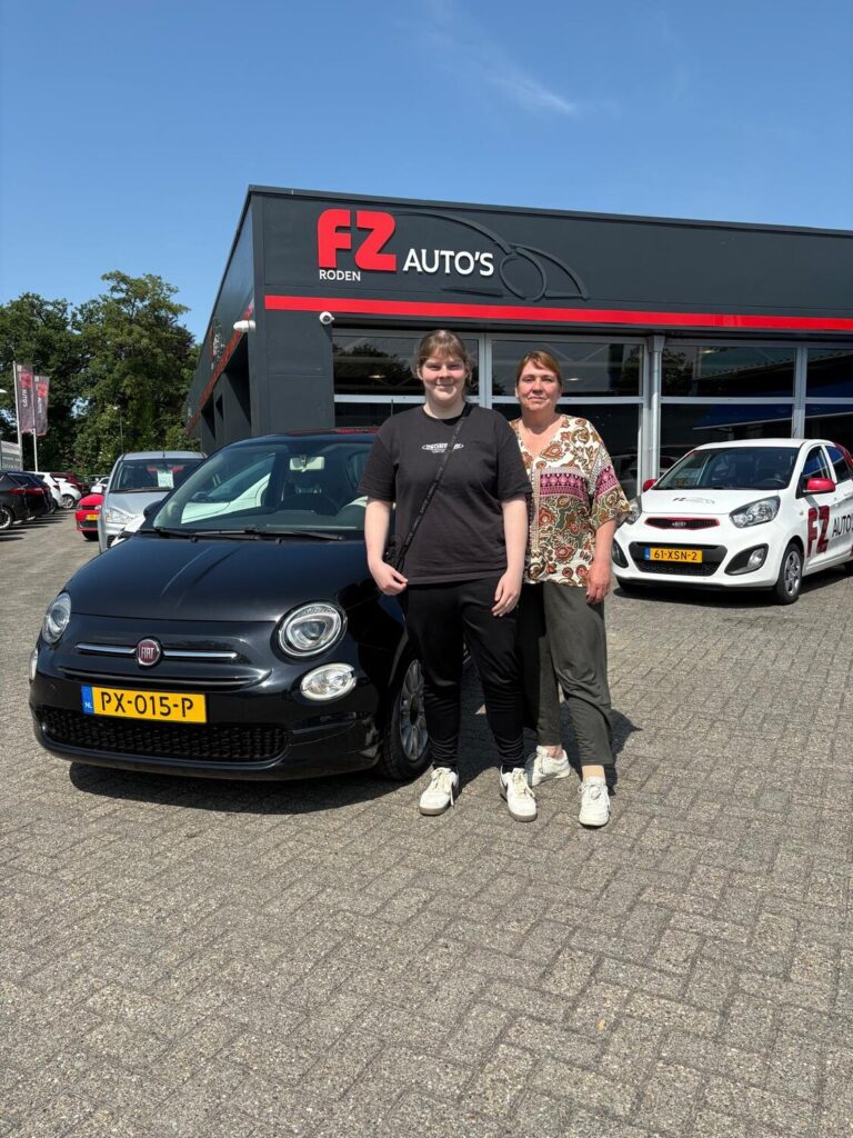 Fiat 500 verkocht en afgeleverd bij FZ Auto's — juni 2025