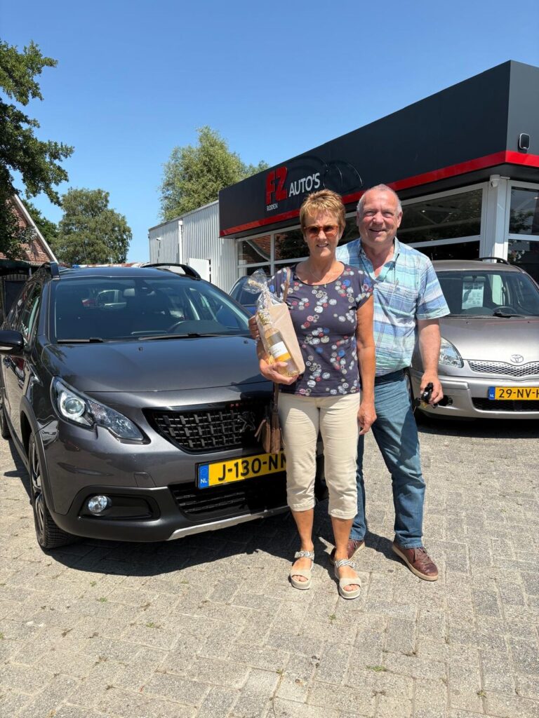Peugeot 2008 verkocht en afgeleverd bij FZ Auto's — juni 2025