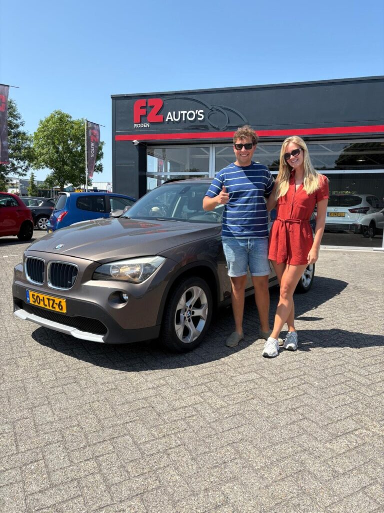 BMW X1 verkocht en afgeleverd bij FZ Auto's — juni 2025