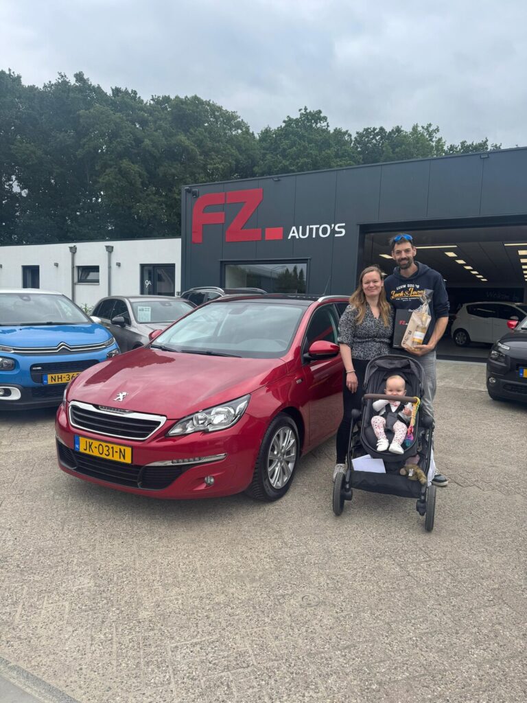 Peugeot 308 verkocht en afgeleverd bij FZ Auto's — juli 2025
