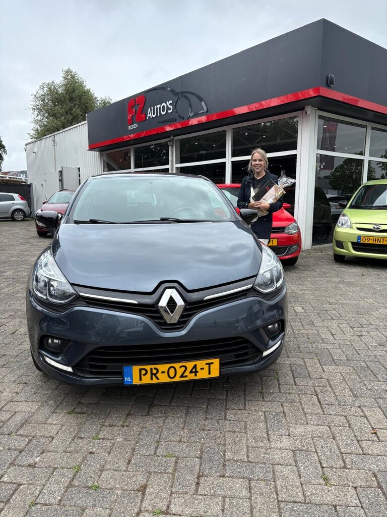 Renault Clio verkocht en afgeleverd bij FZ Auto's — juli 2025