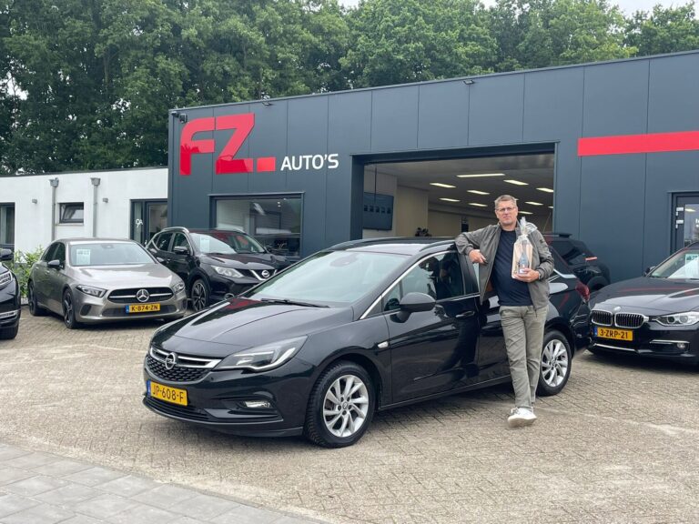 Opel Astra verkocht en afgeleverd bij FZ Auto's — juli 2025
