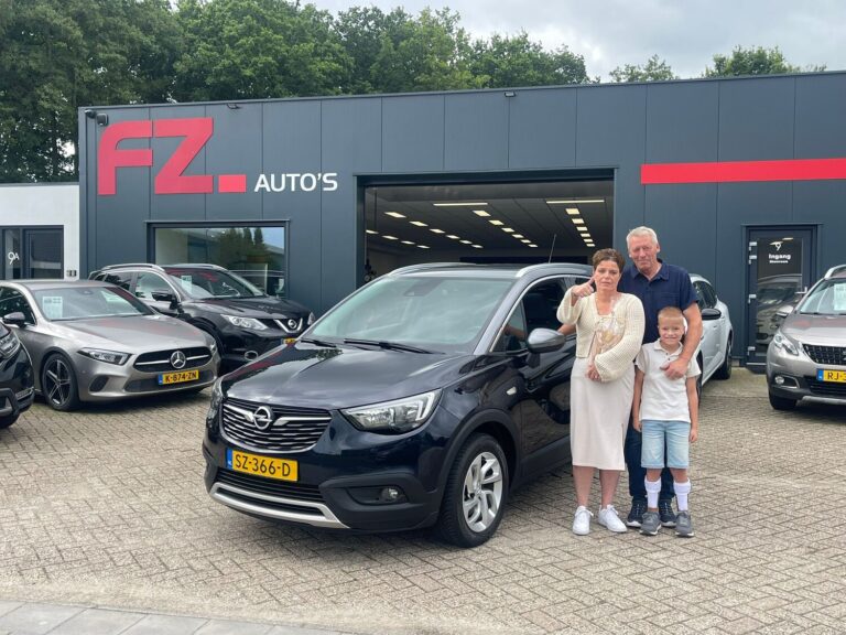 Opel Crossland X verkocht en afgeleverd bij FZ Auto's — augustus 2025