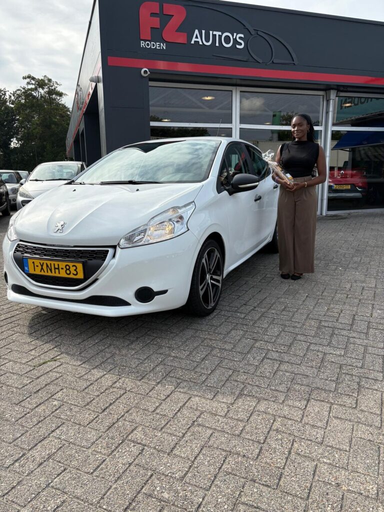 Peugeot 208 verkocht en afgeleverd bij FZ Auto's — augustus 2025