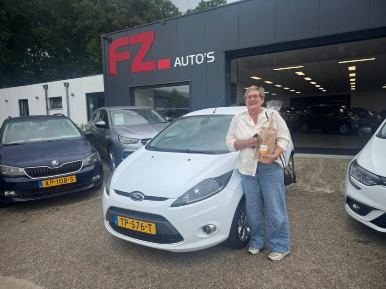Ford Fiesta verkocht en afgeleverd bij FZ Auto's — augustus 2025