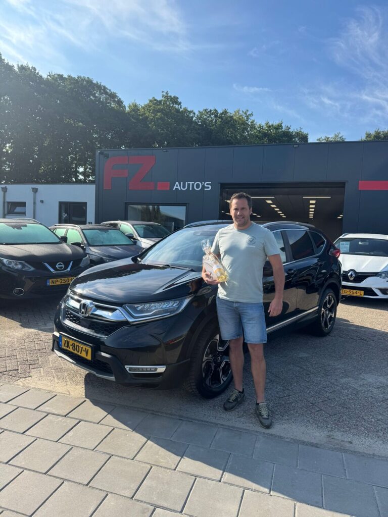 Honda CR-V verkocht en afgeleverd bij FZ Auto's — september 2025