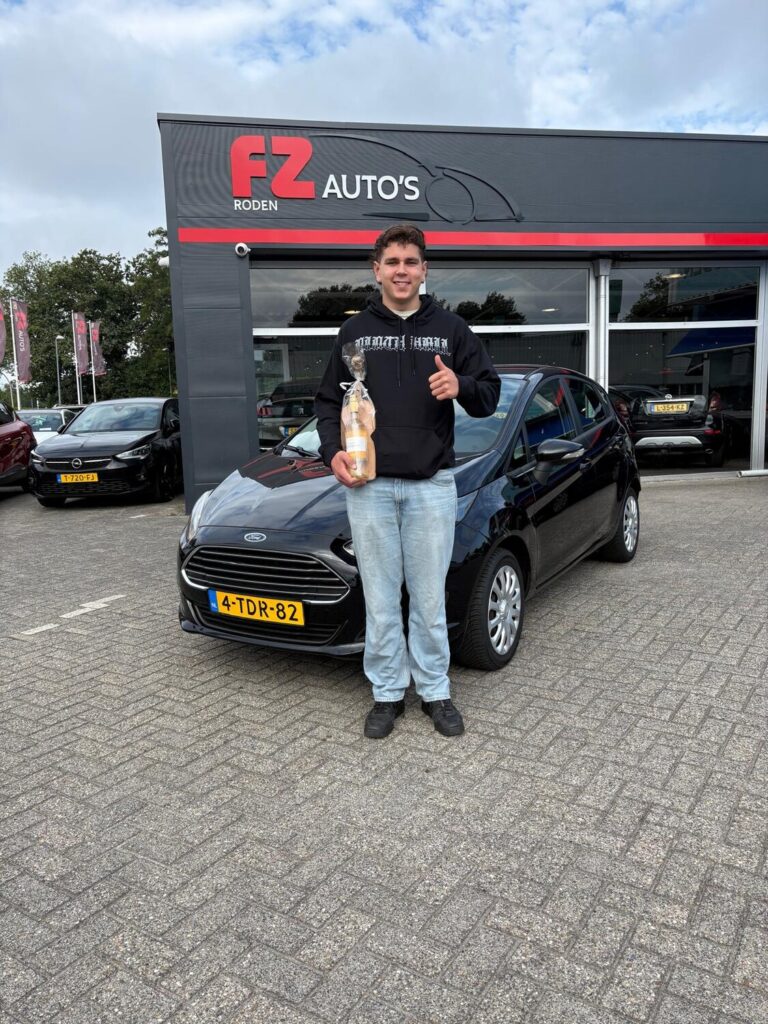Ford Fiesta verkocht en afgeleverd bij FZ Auto's — september 2025