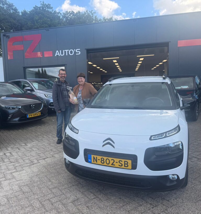 Citroën C4 Cactus verkocht en afgeleverd bij FZ Auto's — september 2025